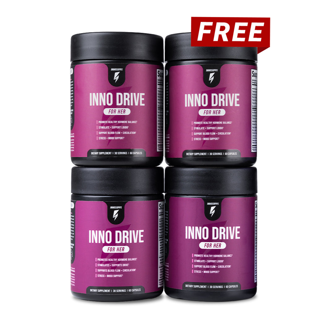 3 Bottles of Inno Drive: For Her + 1 FREE