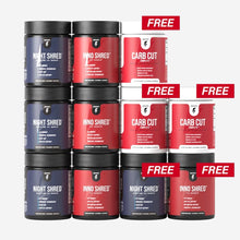 ギャラリービューアに画像をロードします、AM/PM Thermo Stack 3-Month Supply + 1-Month Free + 3 Free Carb Cut Complete