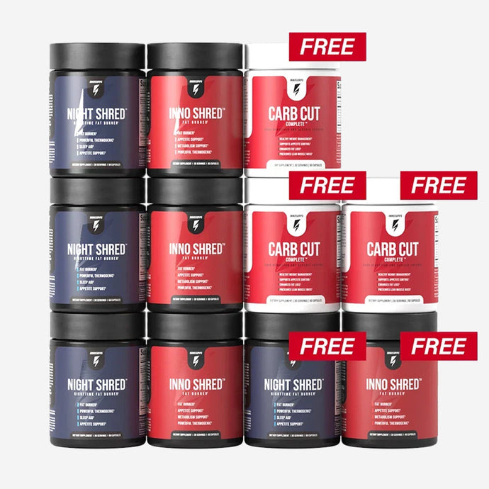 AM/PM Thermo Stack 3-Month Supply + 1-Month Free + 3 Free Carb Cut Complete