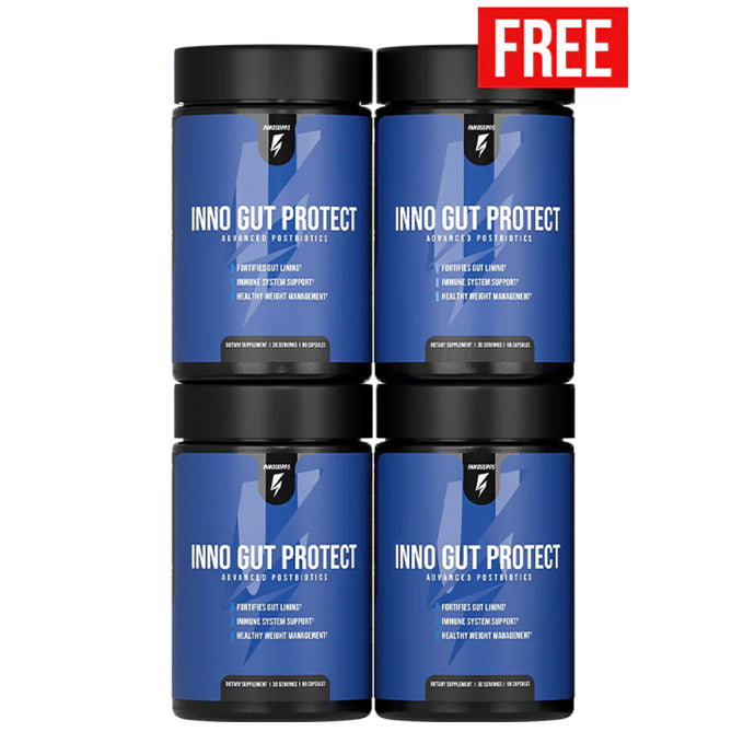 3 Bottles of Inno Gut Protect + 1 FREE