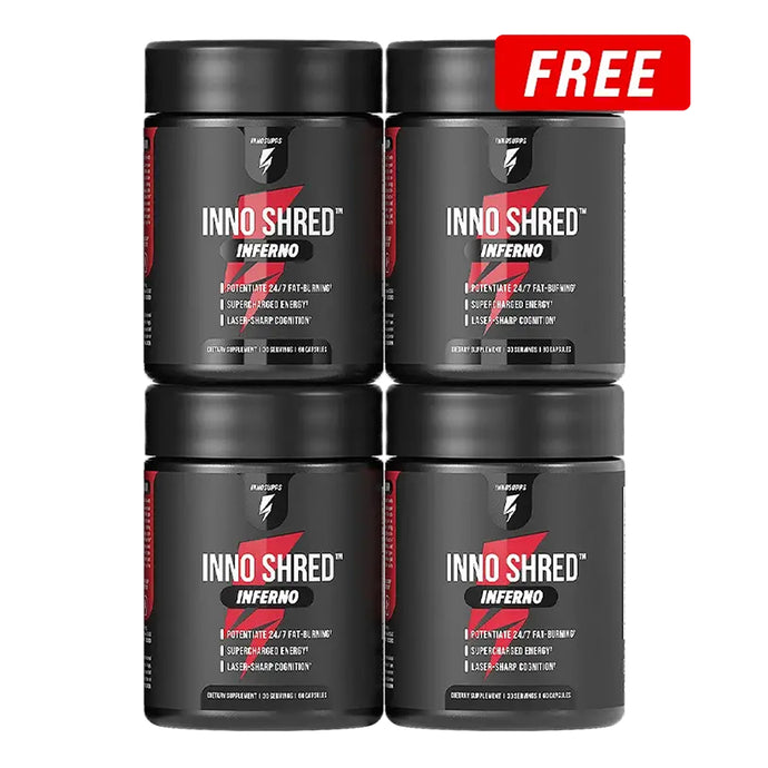 3 Bottles of Inno Shred Inferno + 1 FREE
